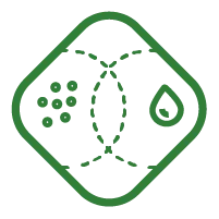 Improved liquid-gas mixing ratio